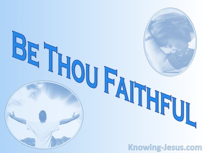 Be Thou Faithful (devotional)01-15 (blue)